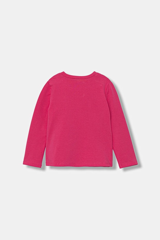 Twinset longsleeve dziecięcy 252GB2260 różowy ZW25