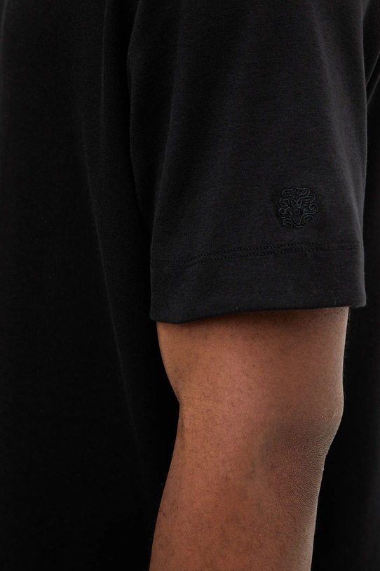 Mos Mosh t-shirt bawełniany DARREN 508280 czarny