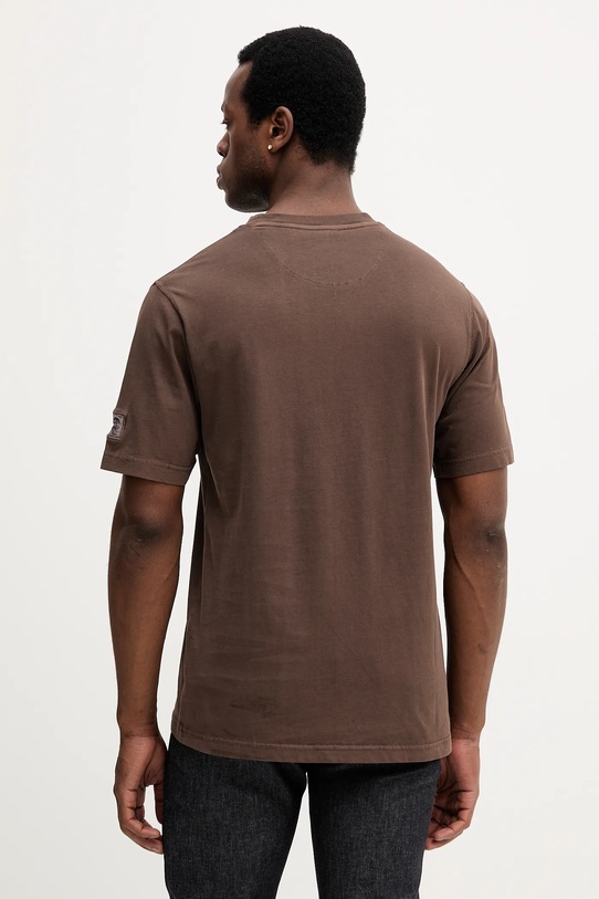Odzież Mos Mosh t-shirt bawełniany 507190 brązowy