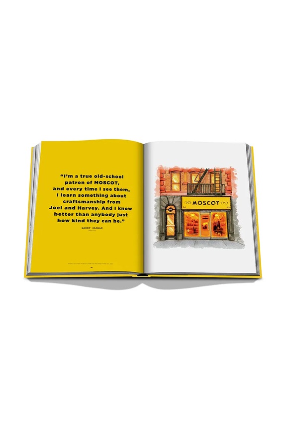 Assouline book Moscot by Dr. Harvey Moscot and Zack Moscot, English 9781649804167