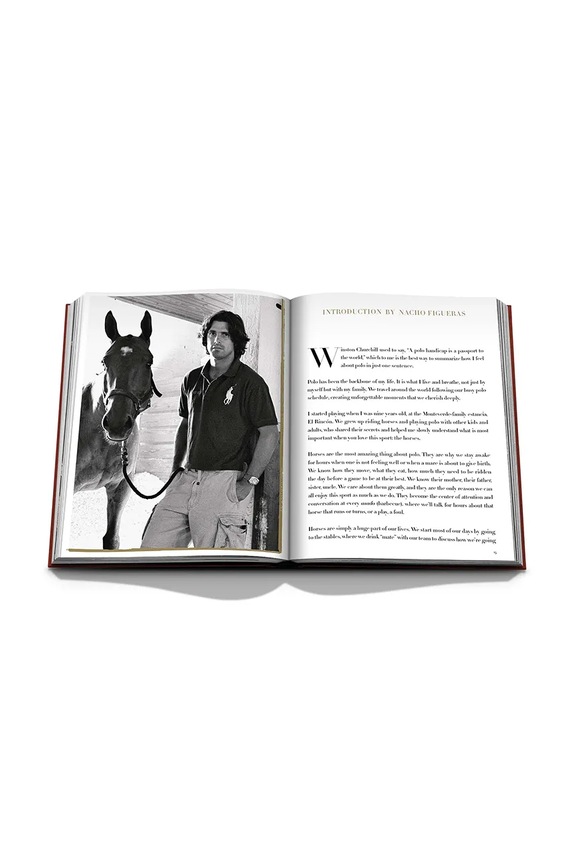 Assouline book Polo Heritage by Alice Coquelle, Nacho Figueras, English multicolor 9781614289661