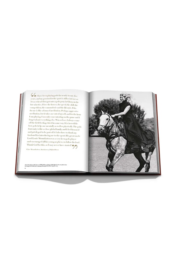 Assouline book Polo Heritage by Alice Coquelle, Nacho Figueras, English 9781614289661