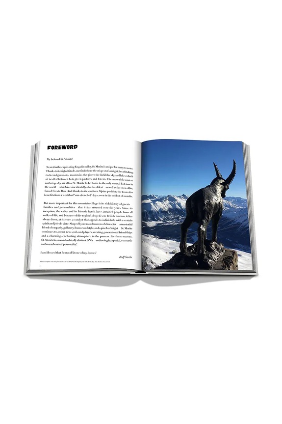 Assouline book St. Moritz Chic by Dora Lardelli, English multicolor 9781614288534