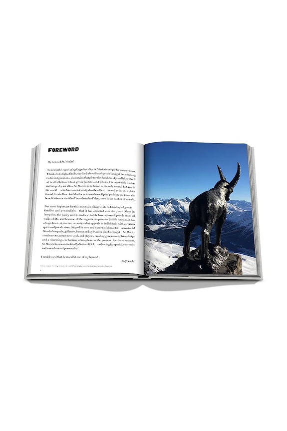 Assouline book St. Moritz Chic by Dora Lardelli, English multicolor 9781614288534