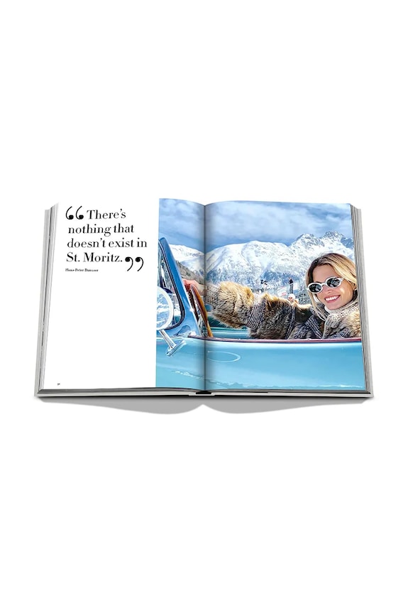 Assouline book St. Moritz Chic by Dora Lardelli, English 9781614288534