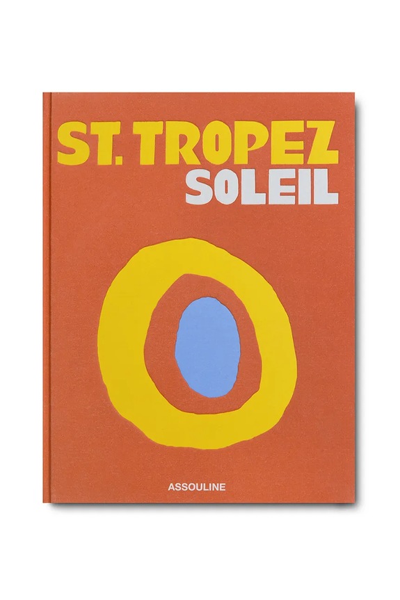 Assouline könyv St. Tropez Soleil by Simon Liberati, English kék 9781614289456