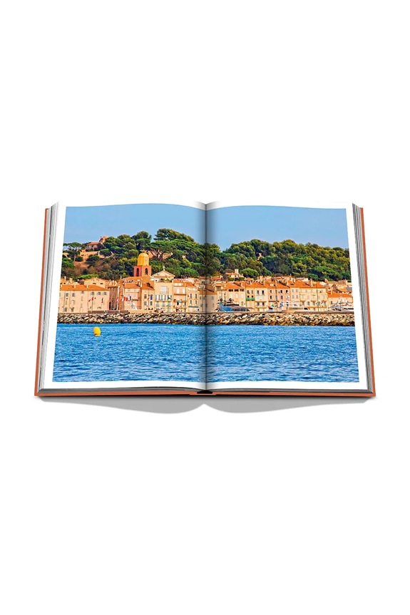 Assouline könyv St. Tropez Soleil by Simon Liberati, English 9781614289456 kék