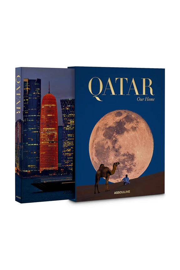 Accessories Assouline book Qatar, Our Home by Jason Schmidt 9781649803344 multicolor