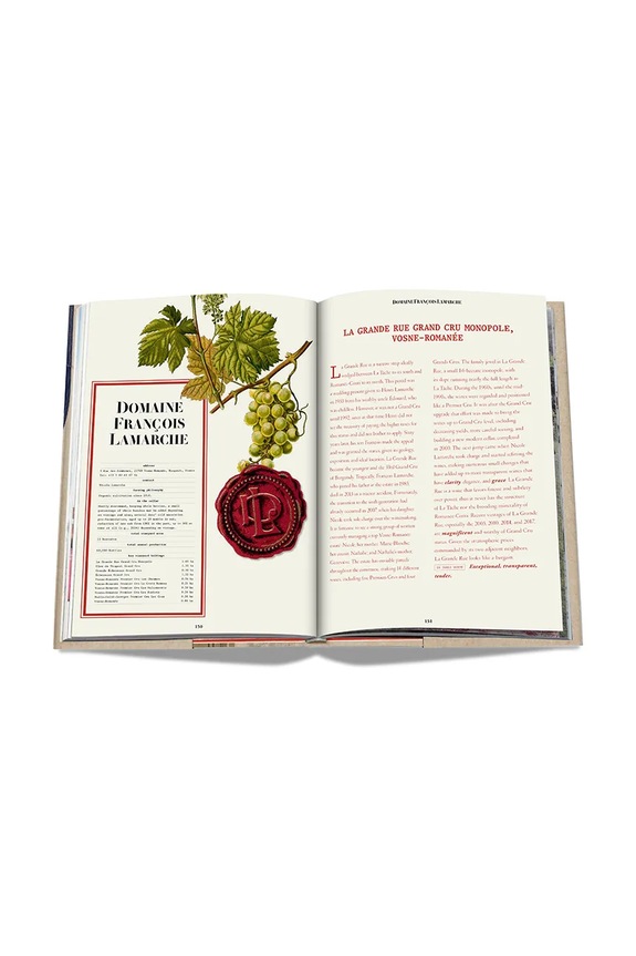 Assouline book The 100 Burgundy: Exceptional Wines by Jeannie Cho Lee 9781614288084
