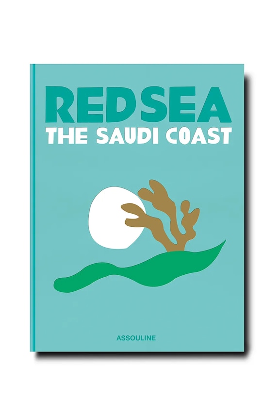 Assouline book Saudi Arabia: Red Sea, the Saudi Coast by Christopher Smit, English turquoise 9781649800848