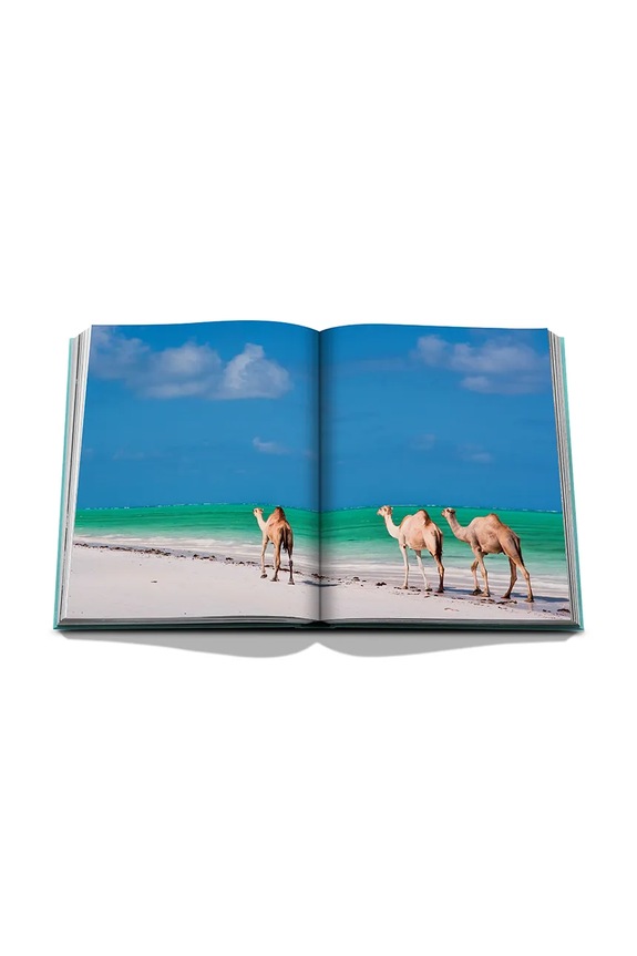 Assouline book Saudi Arabia: Red Sea, the Saudi Coast by Christopher Smit, English turquoise 9781649800848