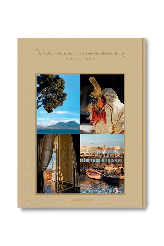 Akcesoria Assouline książka Napoli Amore by Cesare Cunaccia 9781649804341 multicolor