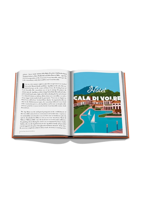 Assouline book Costa Smeralda by Cesare Cunaccia, English multicolor 9781649801005