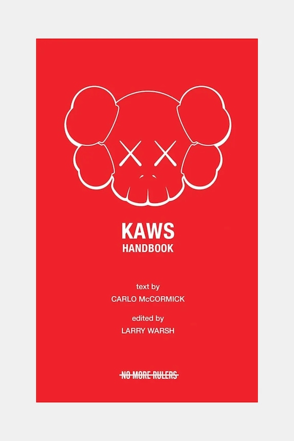 Knjiga home & lifestyle KAWS Handbook by Carlo McCormick, English crvena DA1026