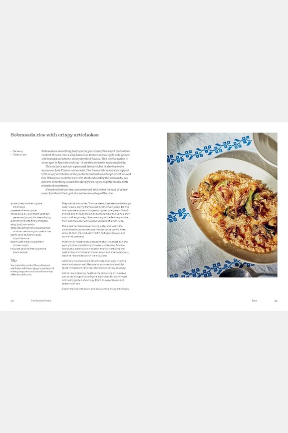 Книга Spanish Pantry by Jose Pizarro, English зелёный HG1298