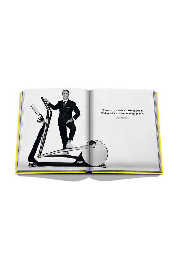 Assouline book Technogym: The Art of Wellness, English 9781649803030