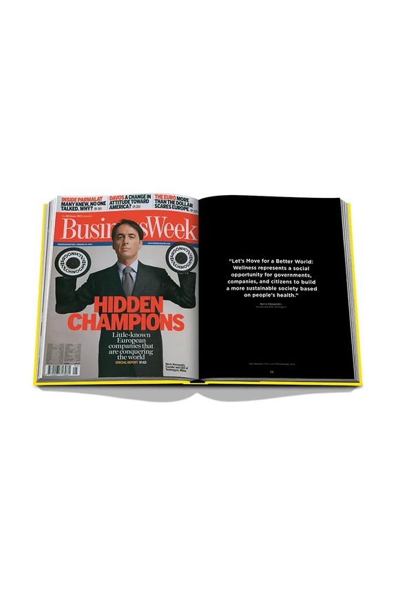 Assouline book Technogym: The Art of Wellness, English 9781649803030