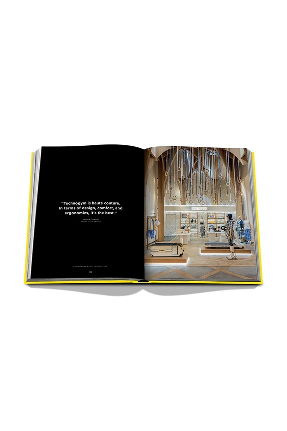 Assouline book Technogym: The Art of Wellness, English 9781649803030