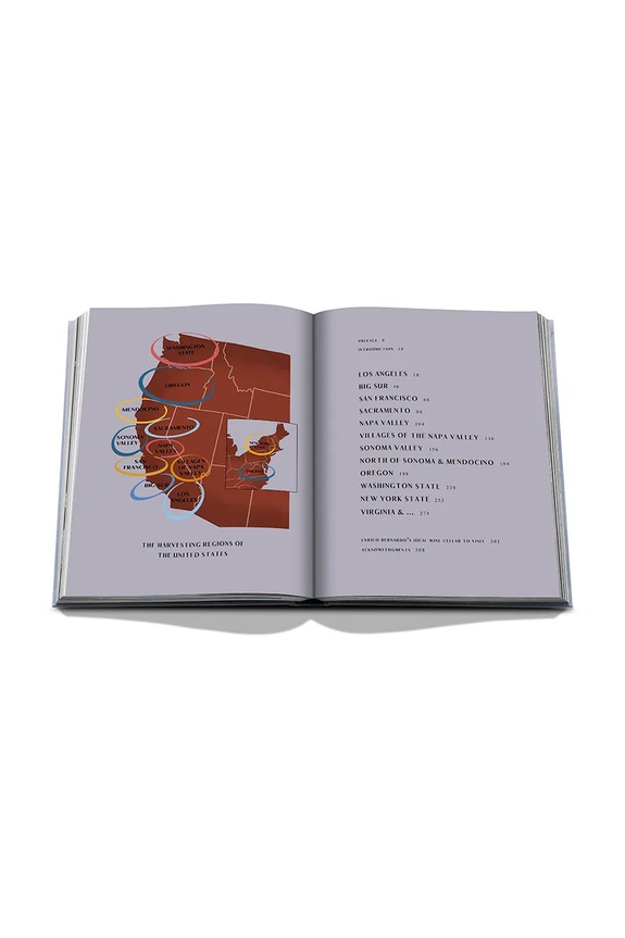 Assouline book Wine & Travel USA, Enrico Bernardo, English multicolor 9781649804365
