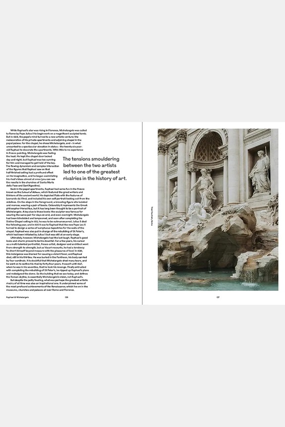 home & lifestyle carte Italy: In the Footsteps of the Great Artists, English TH1775