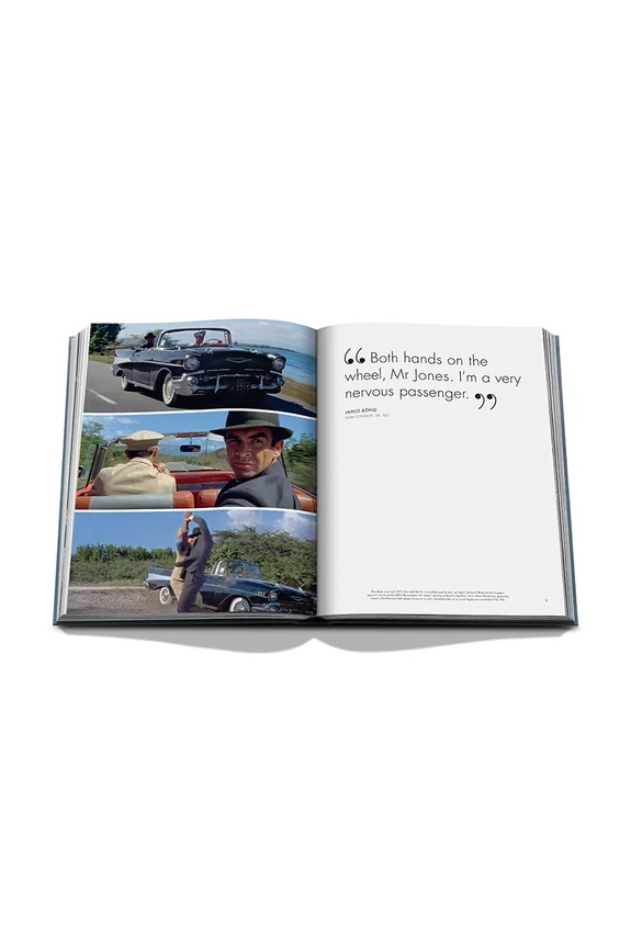 Kniha Assouline James Bond Cars by Chris Corbould, English viacfarebná 9781649804976