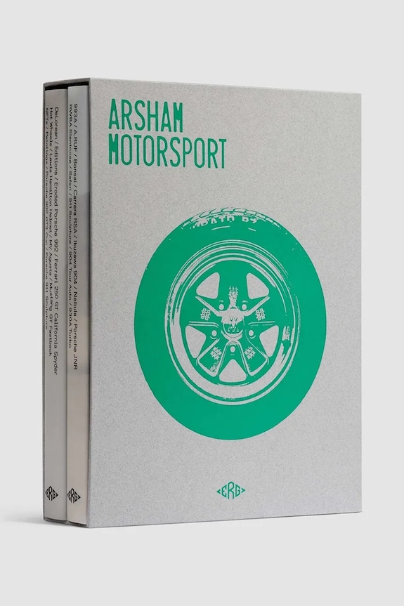 ERG Media knjiga fotografija Arsham Motorsport 9789083298160 siva AA00