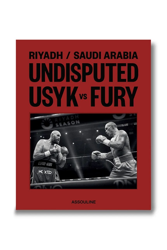 Assouline fotokniha Undisputed Usyk vs. Fury | Legend, Cal Fussman viacfarebná 9781649805423