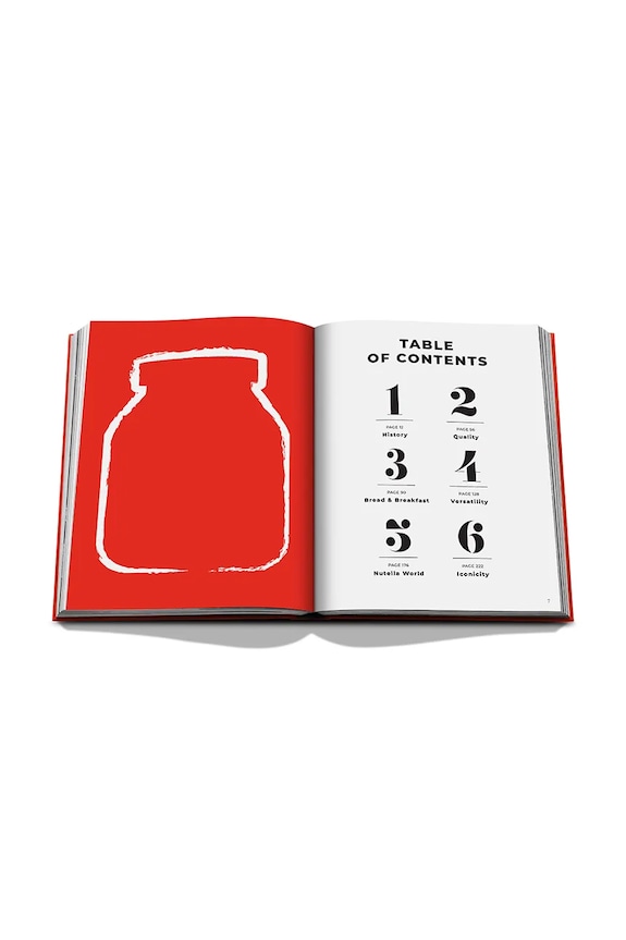 Assouline książka fotograficzna Nutella multicolor 9781649805072