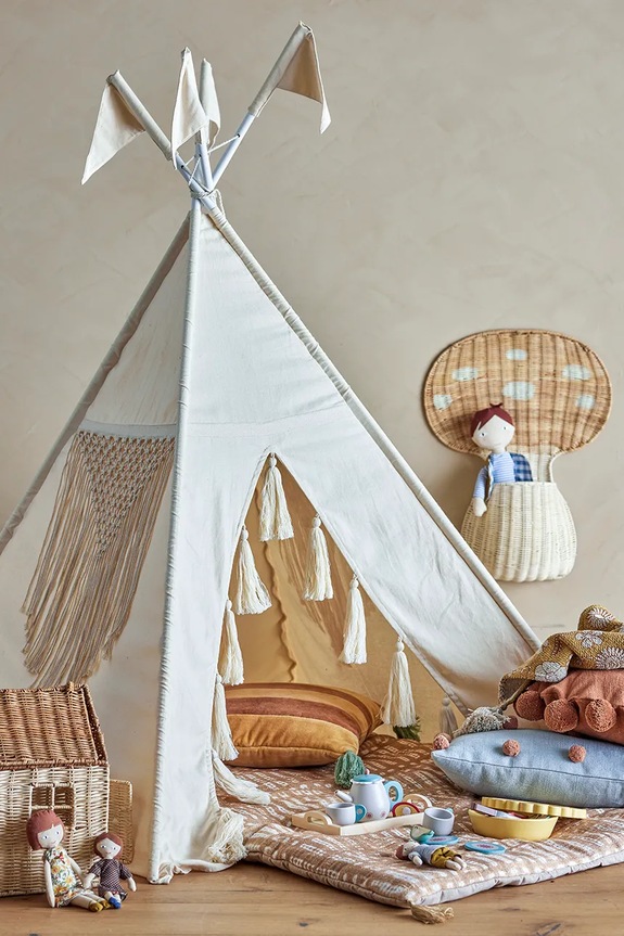 Lifestyle Šator za dječju sobu Bloomingville Fardin 82045904 bež