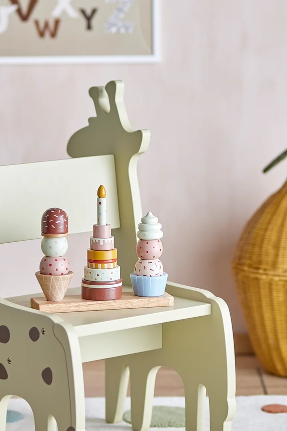 Bloomingville giocattolo interattivo per bambino Celebrate Activity Toy, Nature, FSC®100% 82062738