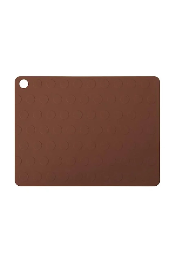 Podloga za krožnik OYOY Dotto 2-pack oranžna L10173