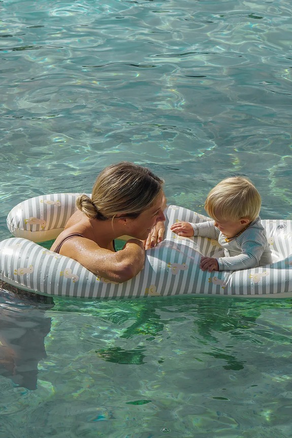 Plutajuće dječje sjedalo SunnyLife Float Together Baby Seat EU S5FBSGREU