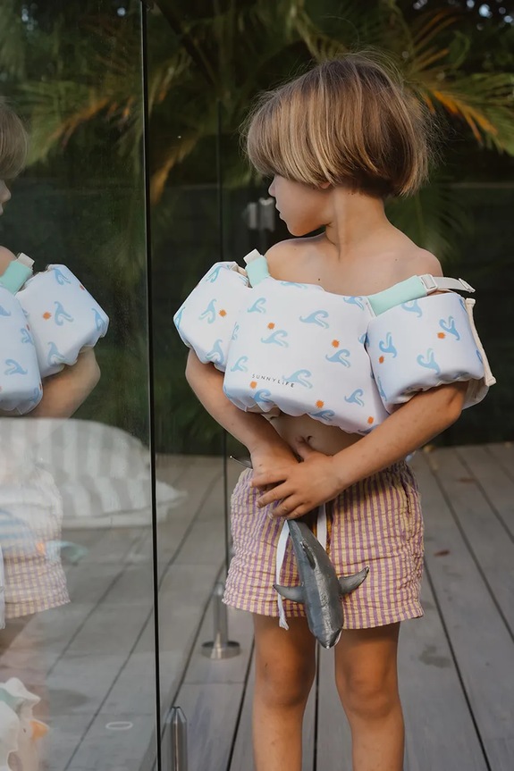 SunnyLife gyerek úszómellény Sammy the Seagull Blue Wave S51PJBL4 többszínű