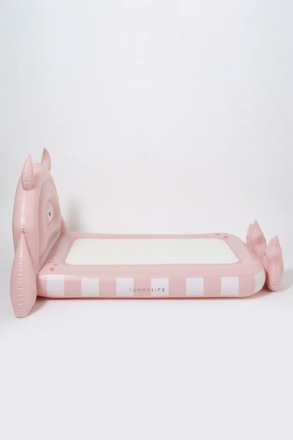 Napihljiv otroški ležalnik SunnyLife Bed Monster Pink S51KSBDP roza