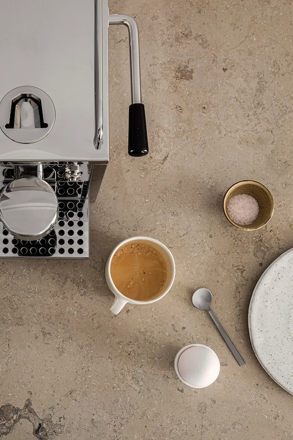 Sjostrand Espressor aparat de cafea din oţel inoxidabil 25,8 x 19,2 x 33,7 cm M1.ST.EU.A