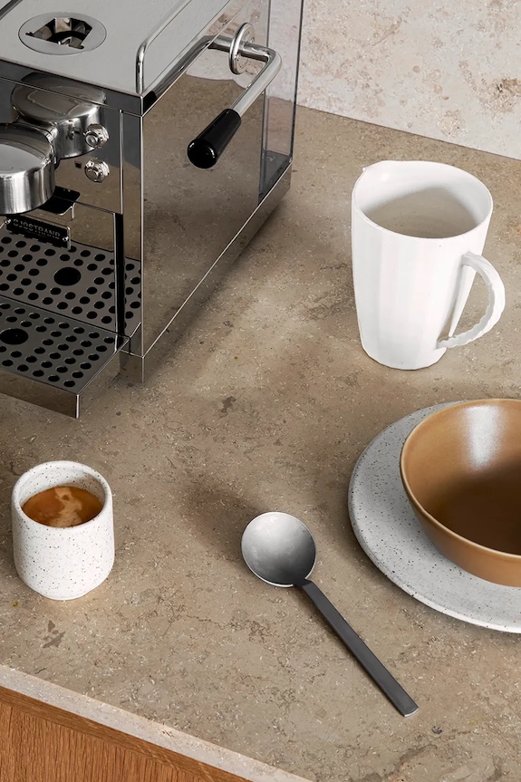 Sjostrand Espressor aparat de cafea din oţel inoxidabil 25,8 x 19,2 x 33,7 cm M1.ST.EU.A