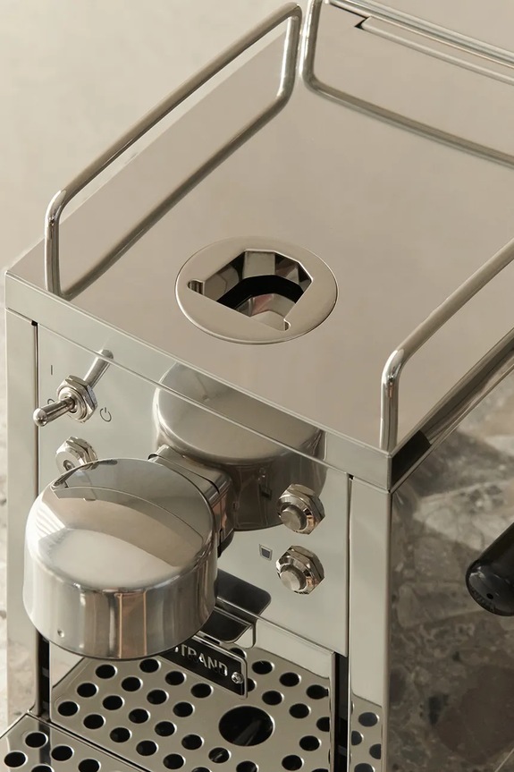 Sjostrand Espressor aparat de cafea din oţel inoxidabil 25,8 x 19,2 x 33,7 cm M1.ST.EU.A