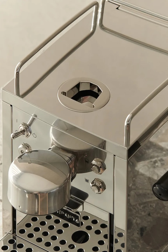 Sjostrand Espressor aparat de cafea din oţel inoxidabil 25,8 x 19,2 x 33,7 cm M1.ST.EU.A