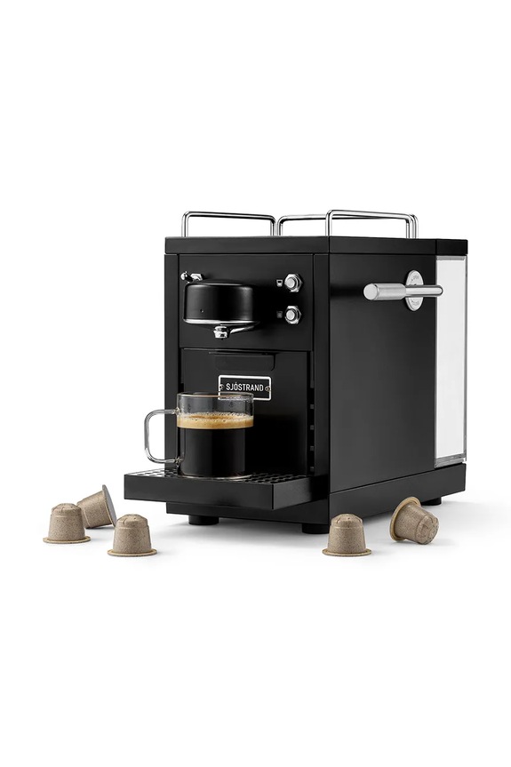 Sjostrand espressor aparat de cafea din oţel inoxidabil 25,8 x 19,2 x 33,7 cm negru M1.BL.EU.A