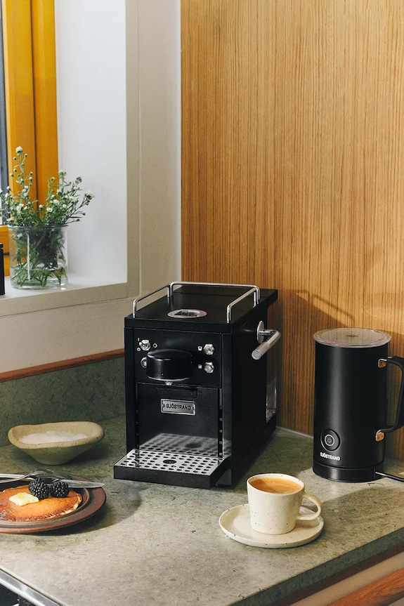 Sjostrand espressor aparat de cafea din oţel inoxidabil 25,8 x 19,2 x 33,7 cm M1.BL.EU.A