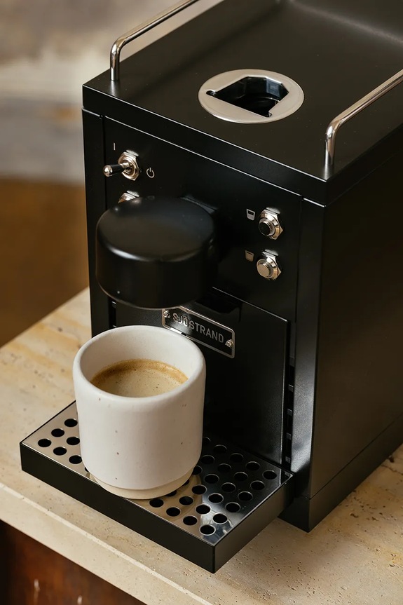 Sjostrand espressor aparat de cafea din oţel inoxidabil 25,8 x 19,2 x 33,7 cm M1.BL.EU.A