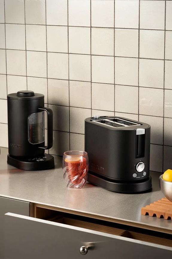 Bodum toster elektryczny ze stali nierdzewnej 12,5 x 20,6 x 22 cm 12573.01EURO.4 czarny AA00