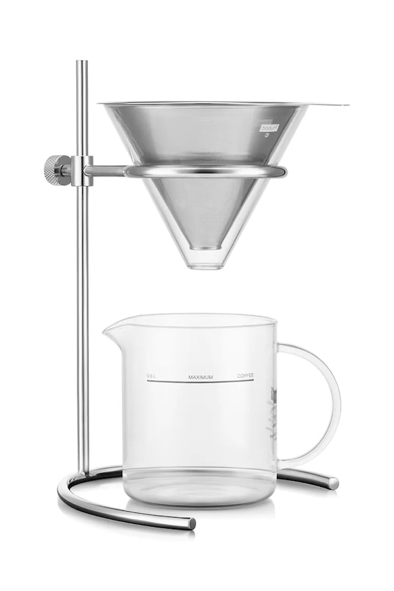 Bodum za kavu od poliranog metala 0,5 l siva K12354.16