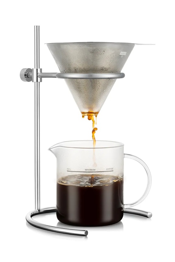 Bodum za kavu od poliranog metala 0,5 l K12354.16 siva AA00