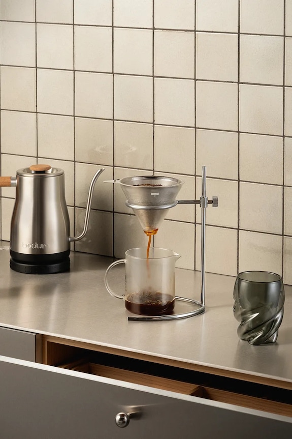 Bodum za kavu od poliranog metala 0,5 l siva K12354.16