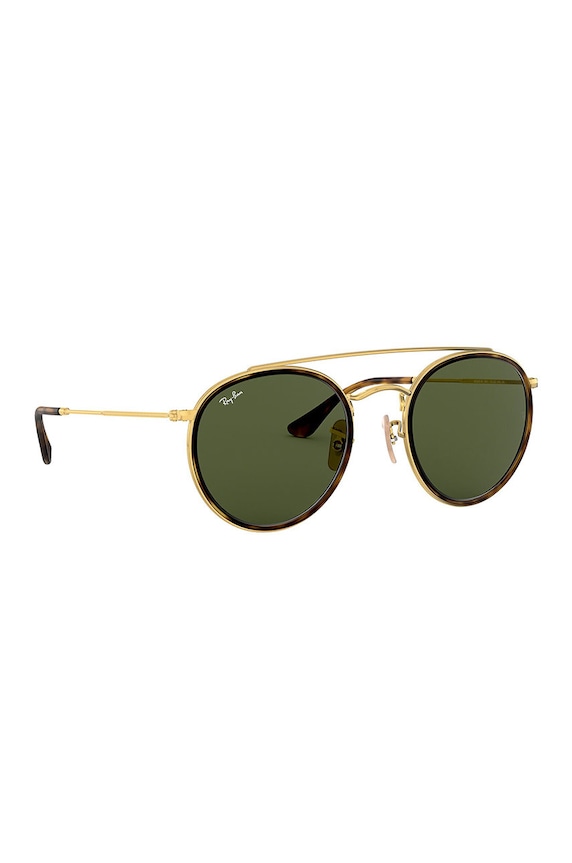 Ray-Ban - Γυαλιά Round Double Bridge μαύρο 0RB3647N.51.001
