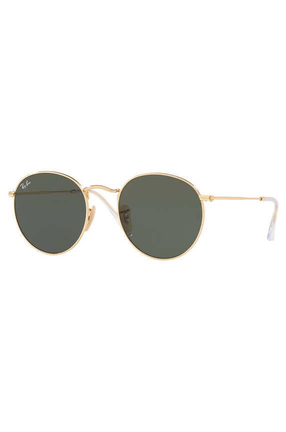 Ray-Ban - Okuliare ROUND METAL 0RB3447N.001.53.D zelená AA00