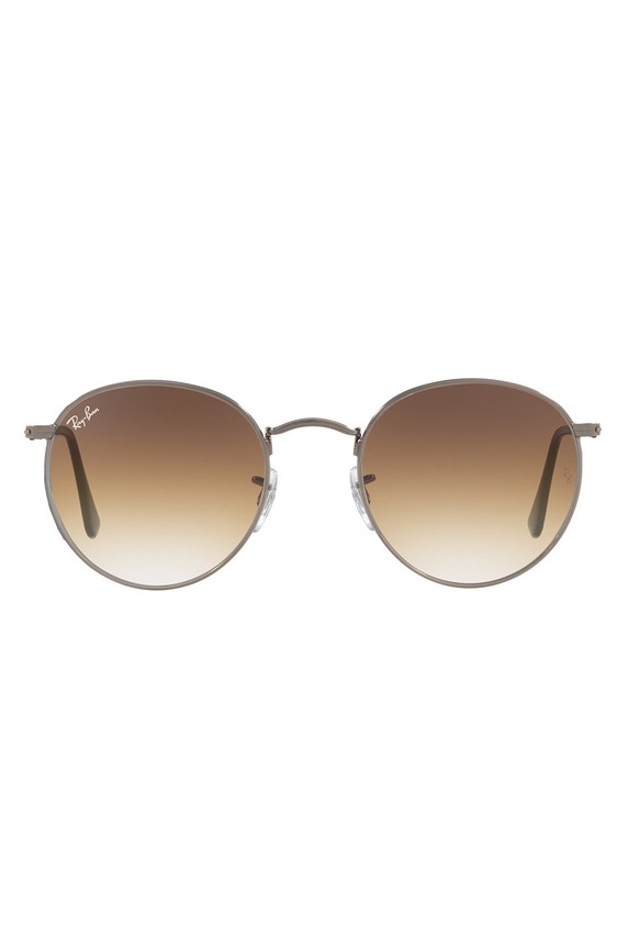Akcesoria Ray-Ban – Okulary ROUND METAL 0RB3447N.004/51.53.D brązowy