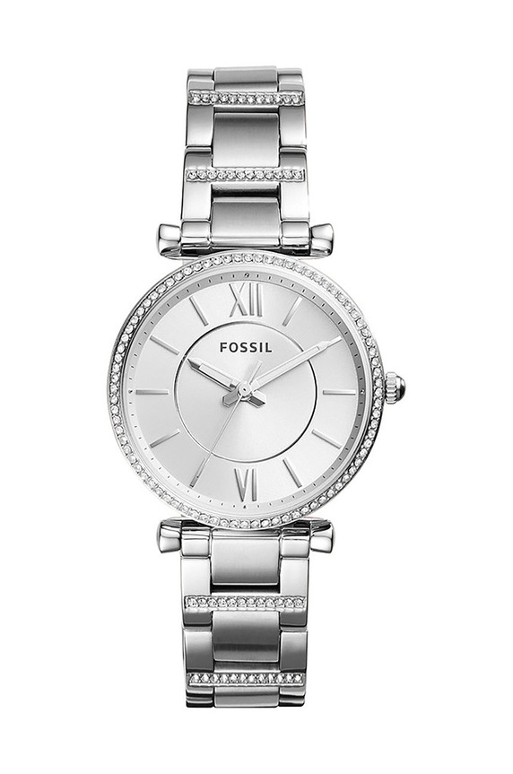 Fossil - Hodinky ES4341 strieborná ES4341