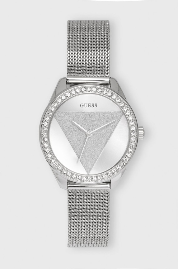 Guess Jeans - Hodinky W1142L1 stříbrná W1142L1